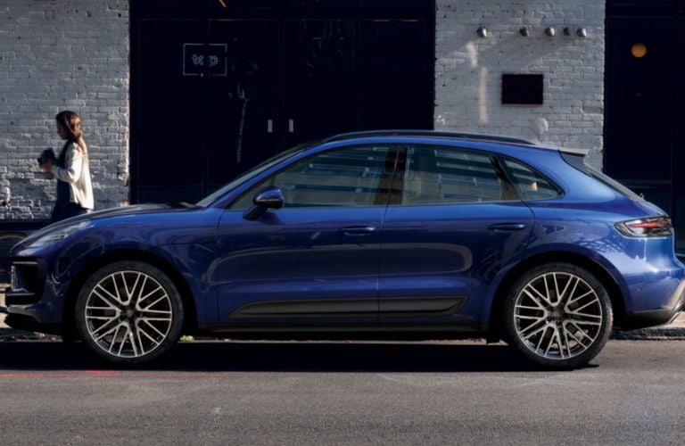 side view of the 2026 Porsche Macan