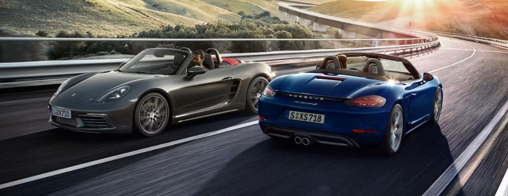 New Porsche with a Convertible Roof