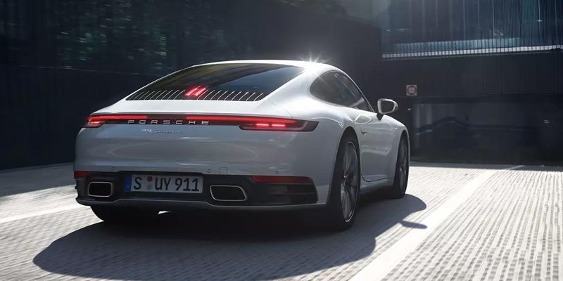 2020 Porsche 911 in chalk