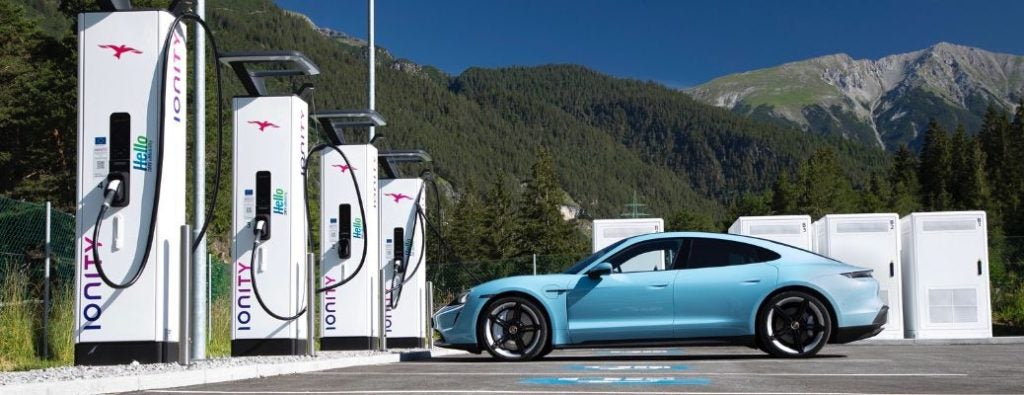 all-electric Taycan