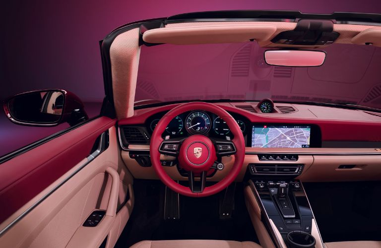 2021 Porsche 911 Targa interior