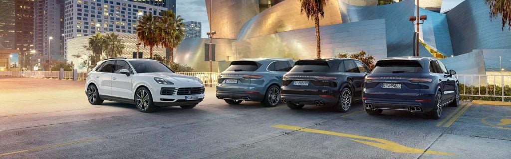 2020 Porsche Cayenne technology features