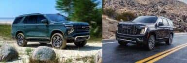 2026 Chevy Tahoe vs 2026 GMC Yukon