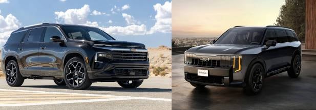 2027 chevy traverse vs kia telluride