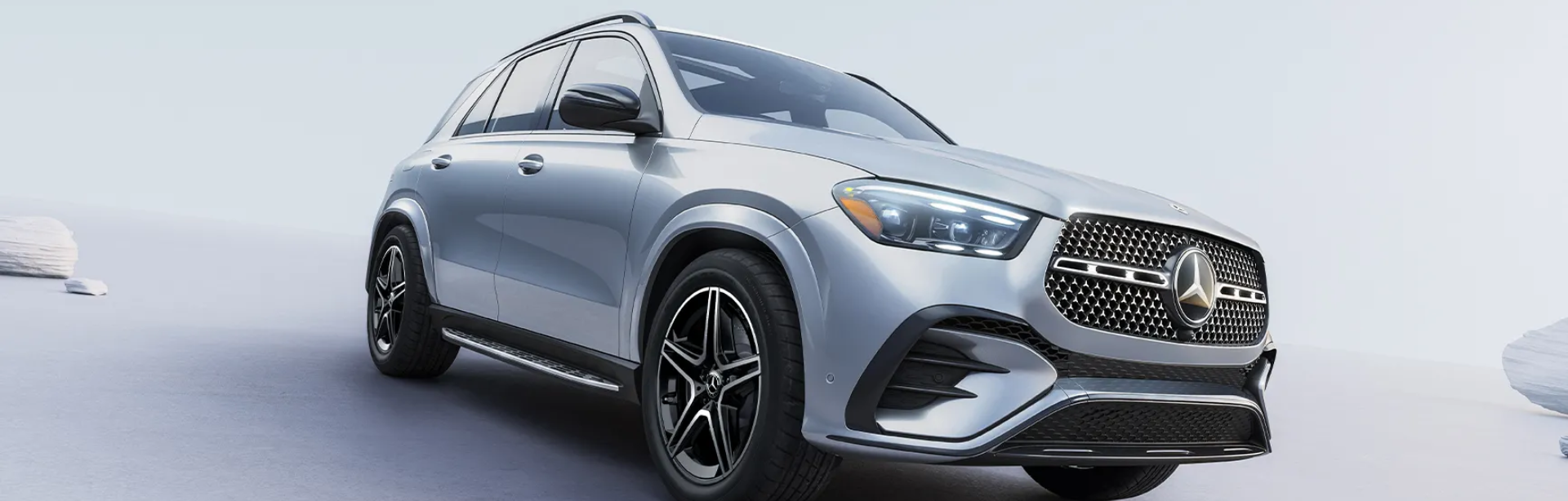 Mercedes-Benz GLC SUV interior.