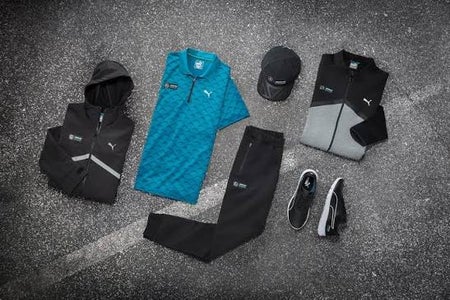 Mercedes-Benz branded polo shirt from the Lifestyle Collection