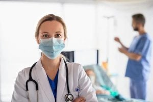 doctor in mask