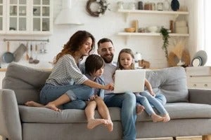 Family laptop