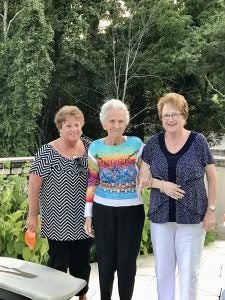Three Women smiling