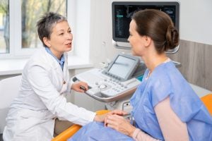 Doc with patient
