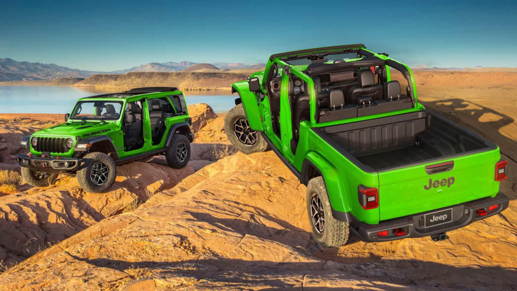 Jeep® Brings Vibrant Green to Gladiator and Wrangler