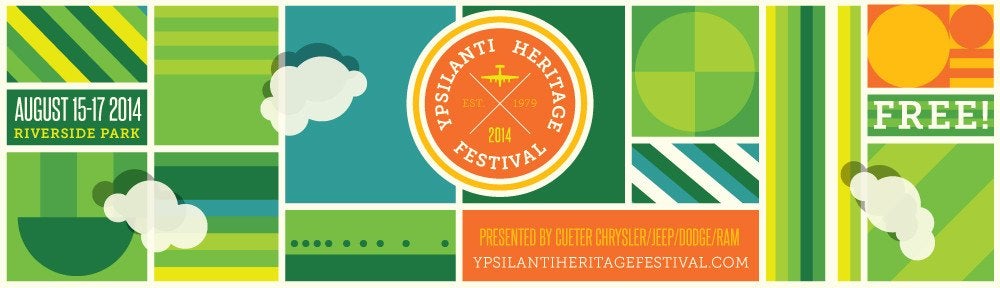 Ypsilanti Heritage Festival banner