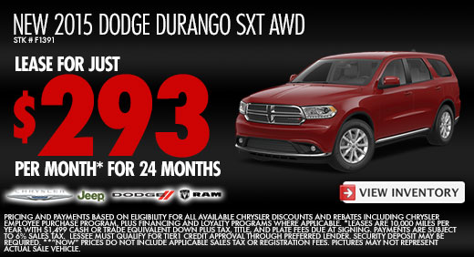 DODGE DURANGO SXT AWD
