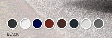 Jeep Patriot exterior color options with Black selected