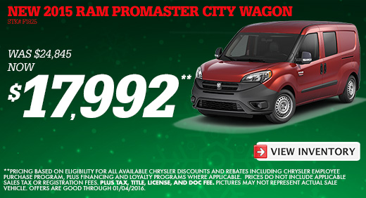 RAM promaster lease