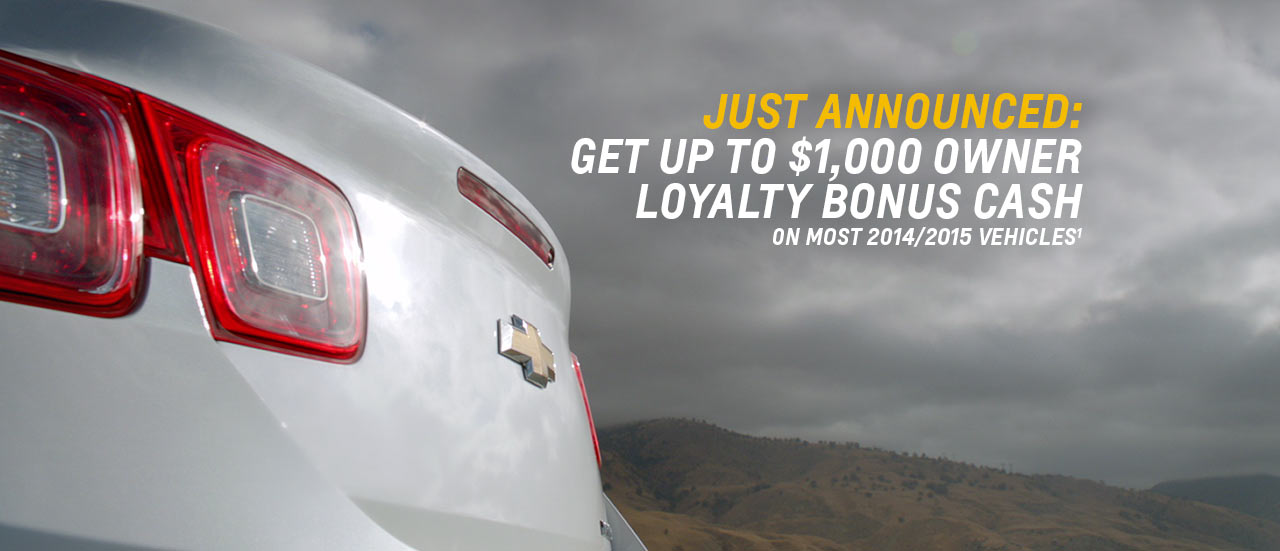 Loyalty bonus cash
