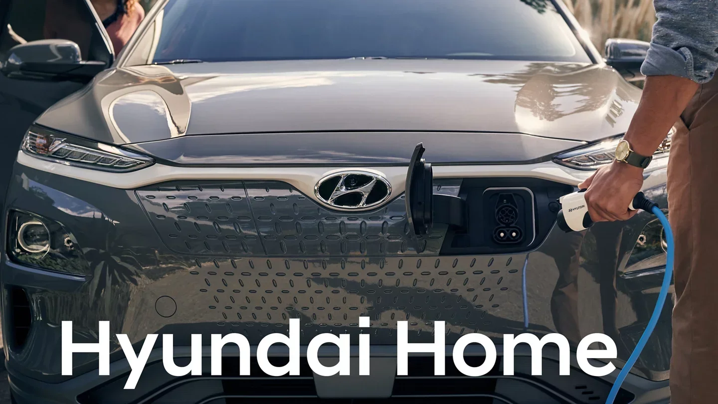 Hyundai Kona EV hub at Ourisman Hyundai