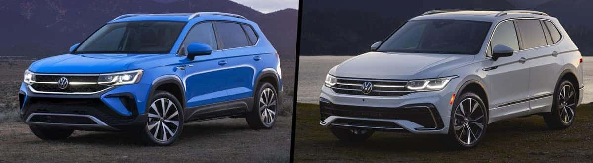 2024 Taos vs. 2024 Tiguan