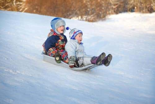 Sledding