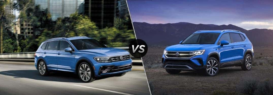VW Taos vs VW Tiguan