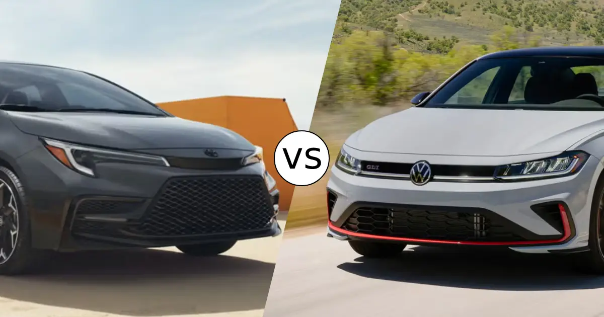 2025 Volkswagen Jetta vs. Toyota Corolla