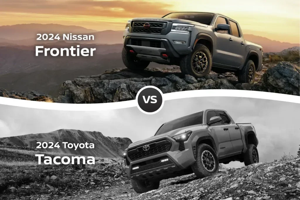 2024 Nissan Frontier vs. 2024 Toyota Tacoma