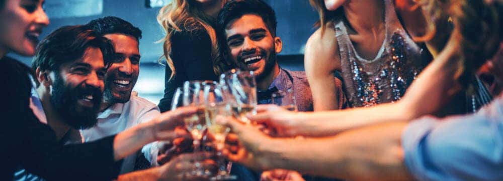 Group of Friends enjoying drinks