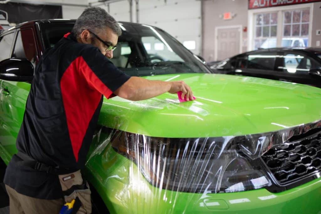Paint protection film or Clearbra installation