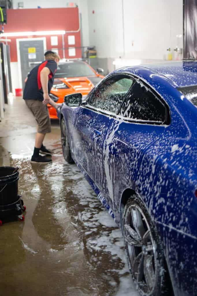 vehicle looking spotless
