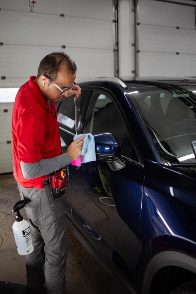 Paint protection film installation