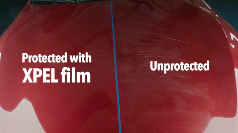 XPEL film protected