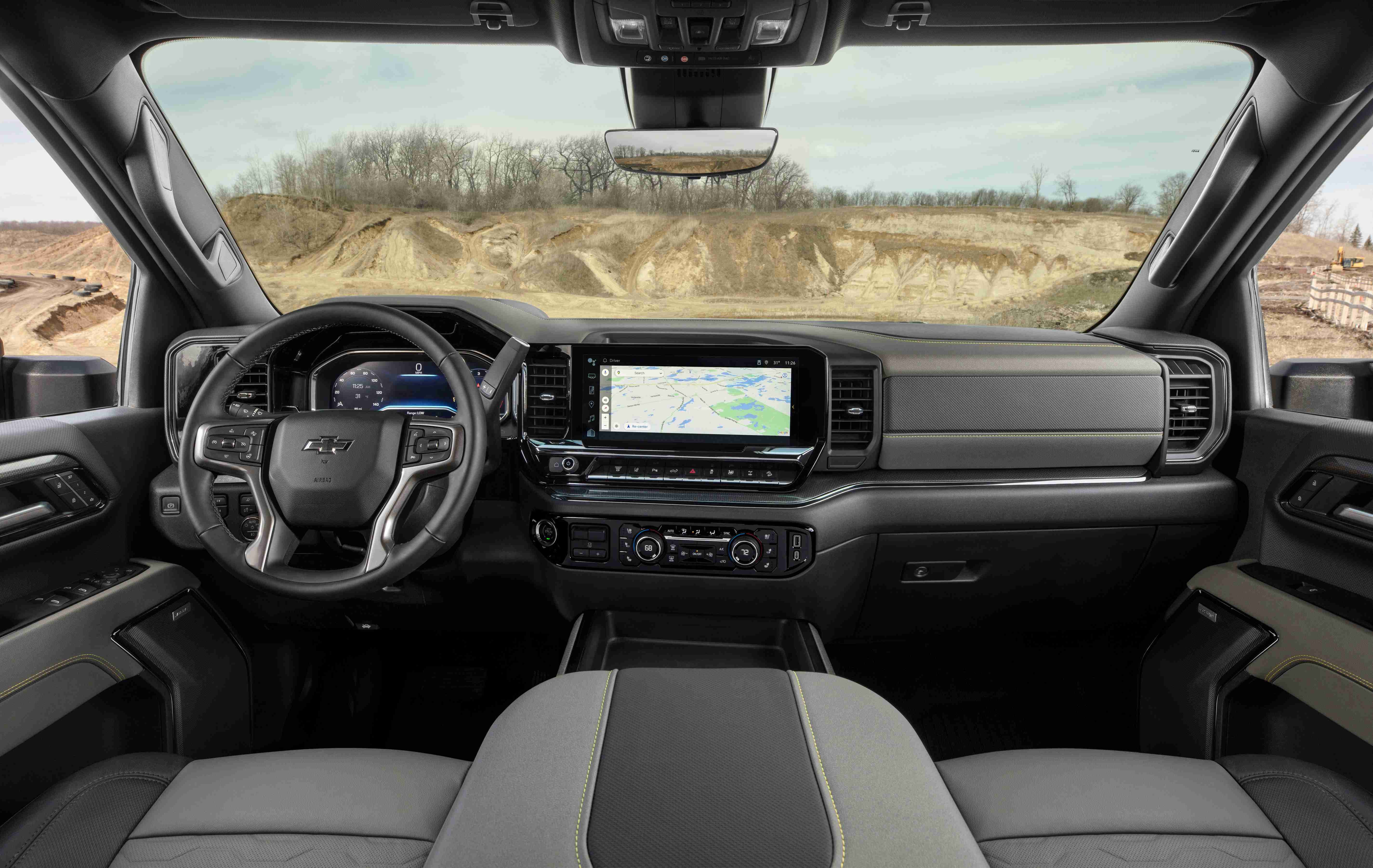2024 Chevy Silverado HD ZR2 Interior