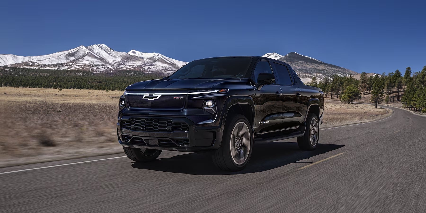 2025 Chevy Silverado EV On The Road