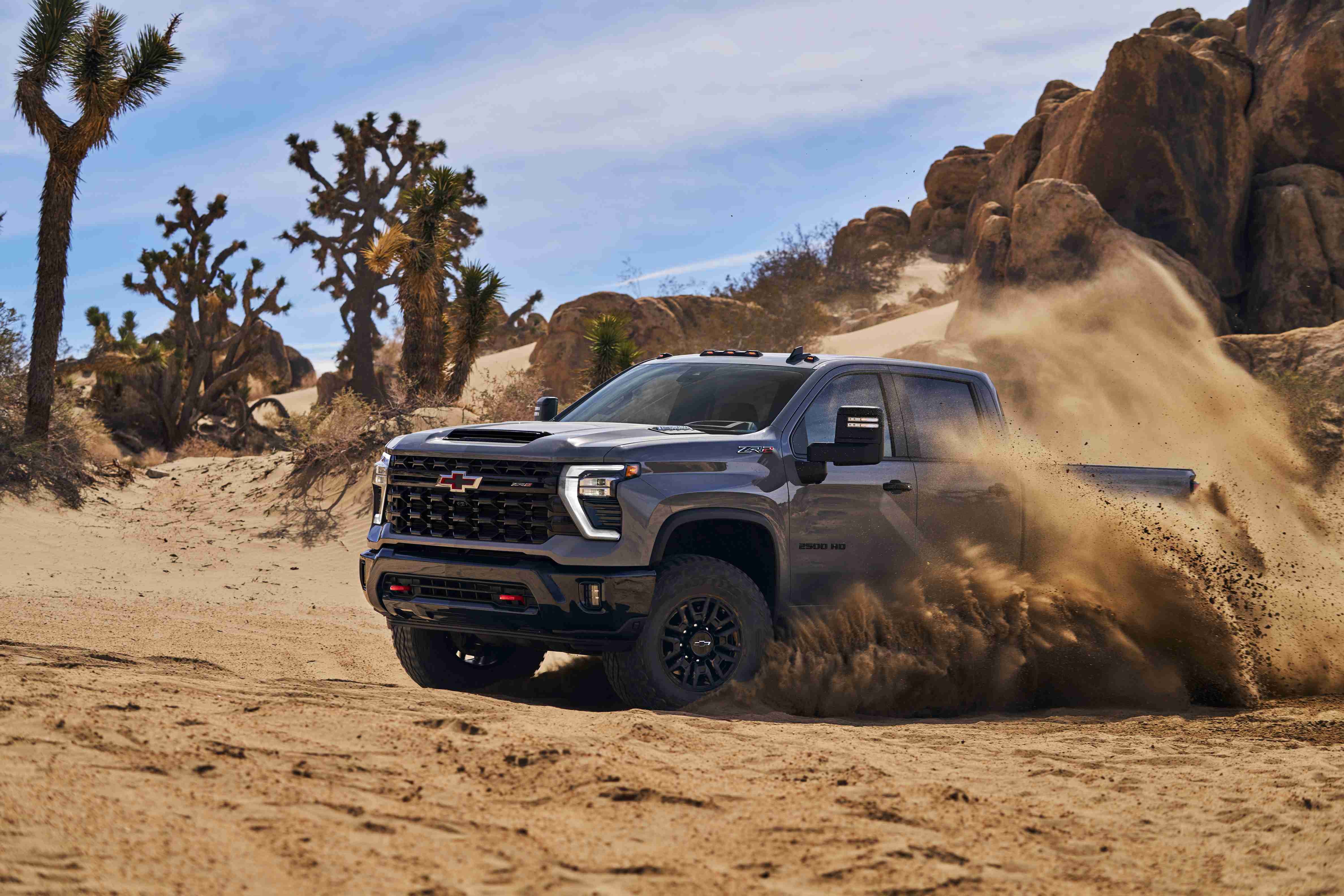2024 Chevrolet Silverado-HD ZR2 Off-Roading