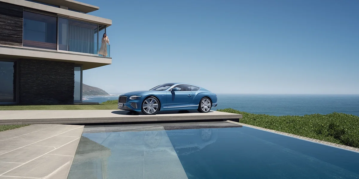 Bentley Continental GT Azure coupe in Veridian
