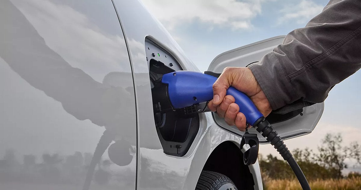 Subaru Solterra charging at home