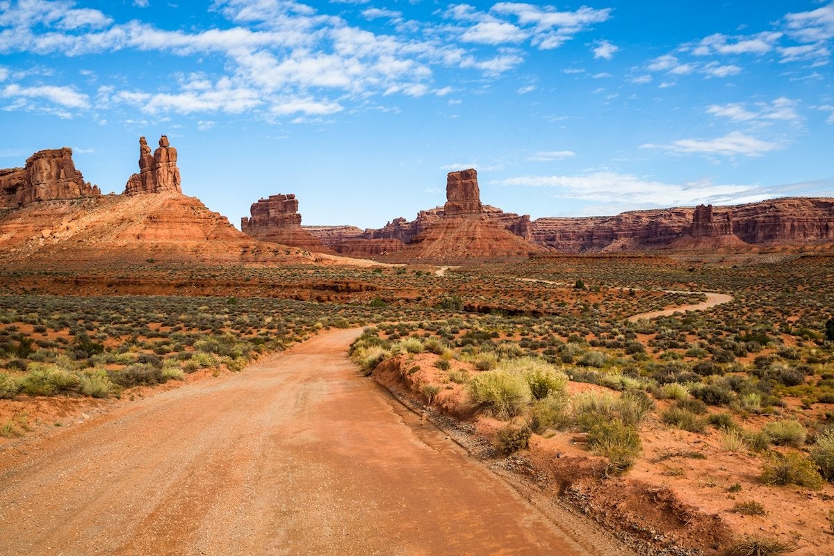 Scenic Utah road trip views