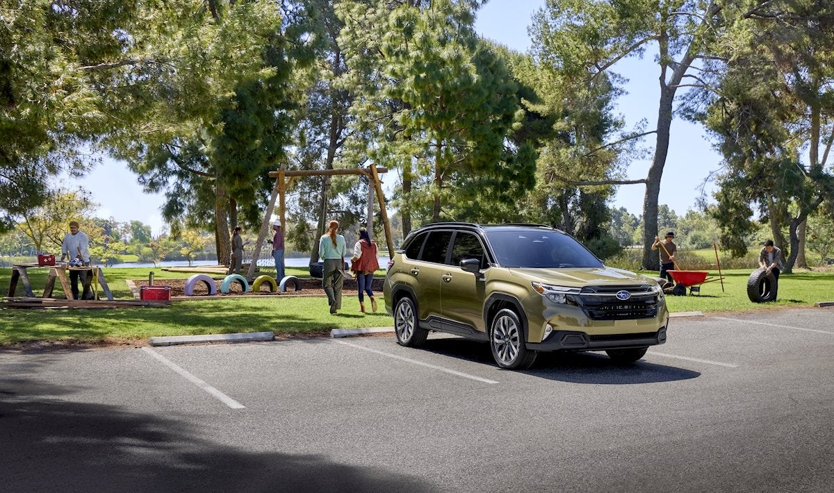 2025 Subaru Forester Hybrid vs 2025 Mazda CX‑50 Hybrid in Utah setting