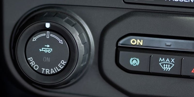 2026 Ford Maverick Pro Trailer Backup Assist control knob