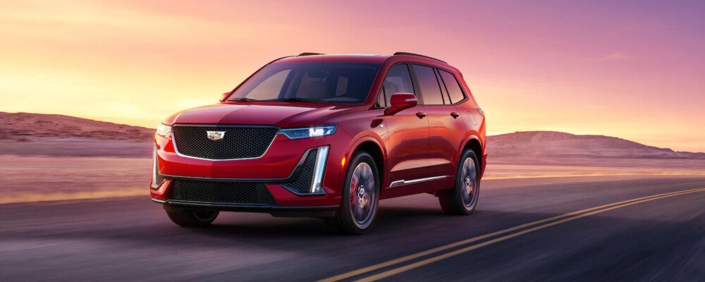 Red 2023 Cadillac XT6 