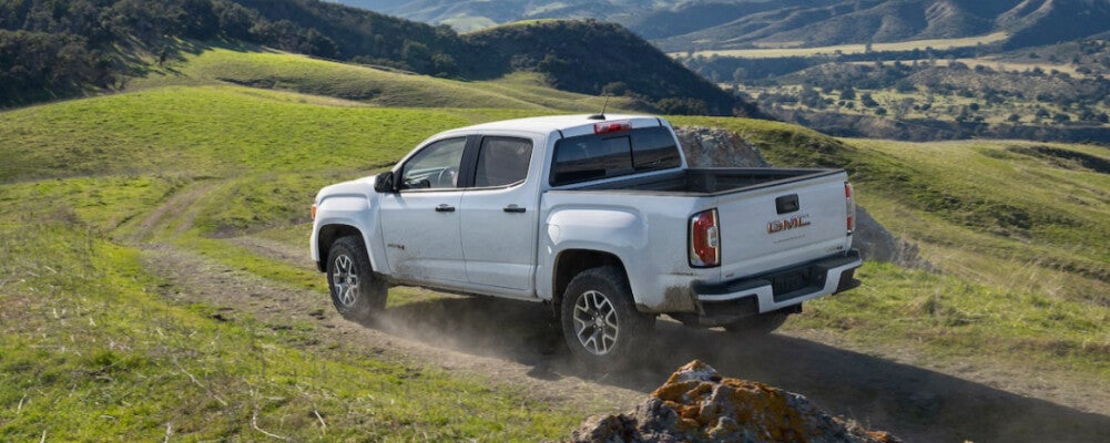 2022 GMC Canyon offroading