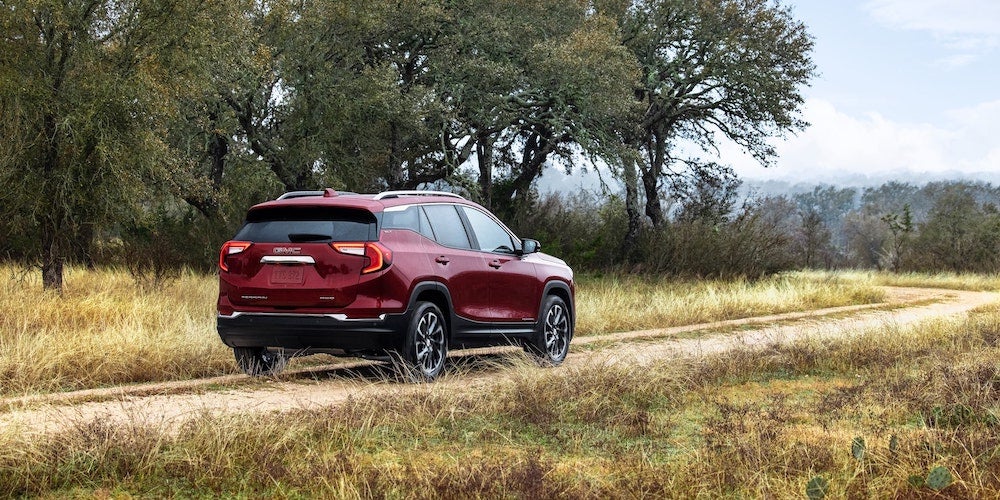 2022 GMC Terrain Driving 