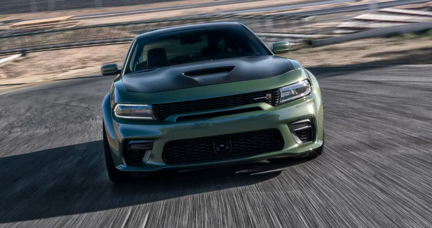 2021 Dodge Charger Driving on Track