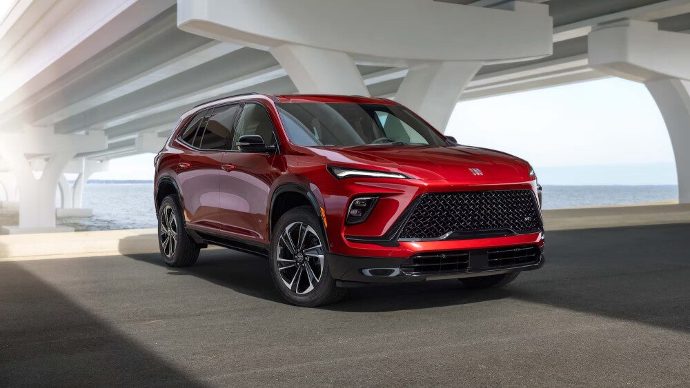 2026 Buick Enclave parked under overpass