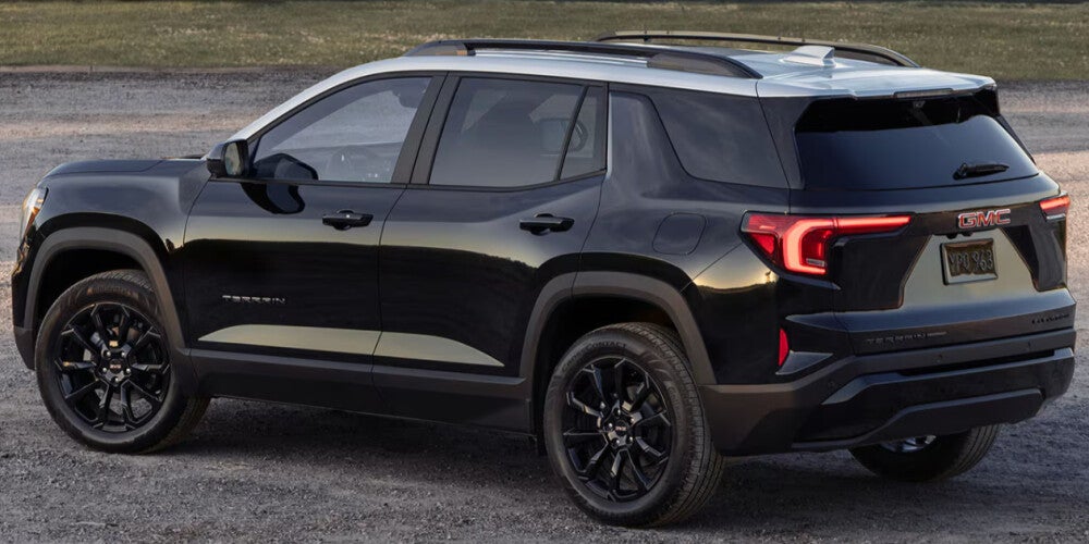 2025 GMC Terrain outside on dirt parking lot