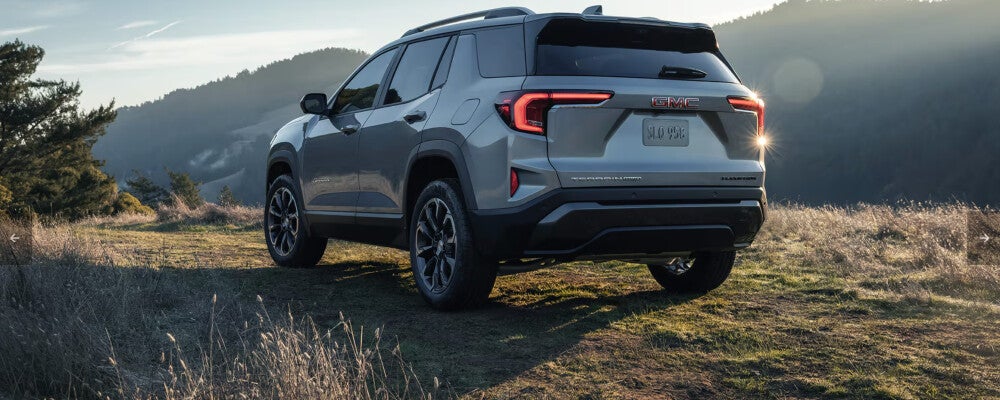Parked in field gray 2026 GMC Terrain
