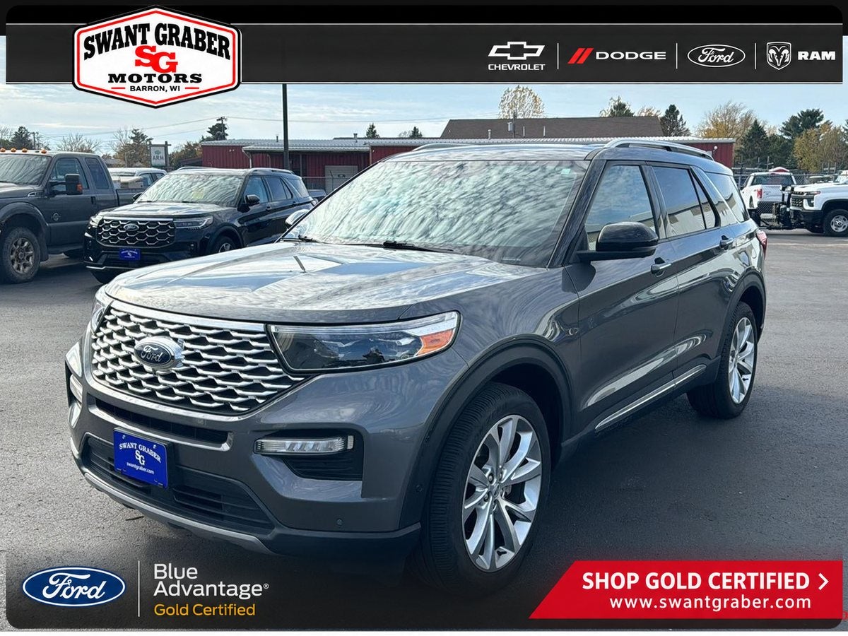 2022 Ford Explorer Platinum, stock 6529, at Swant Graber Ford in Barron