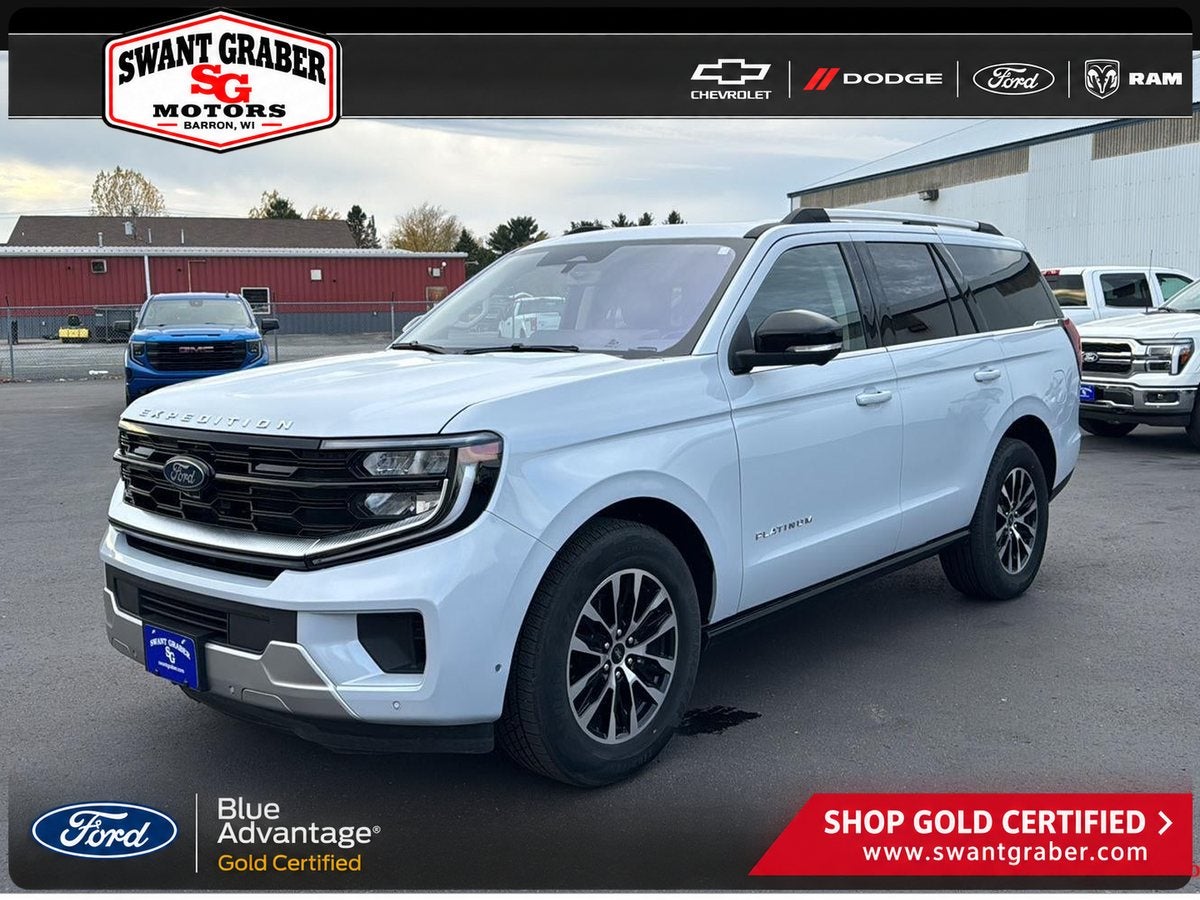 2025 Ford Expedition Platinum, stock 6532, at Swant Graber Ford in Barron