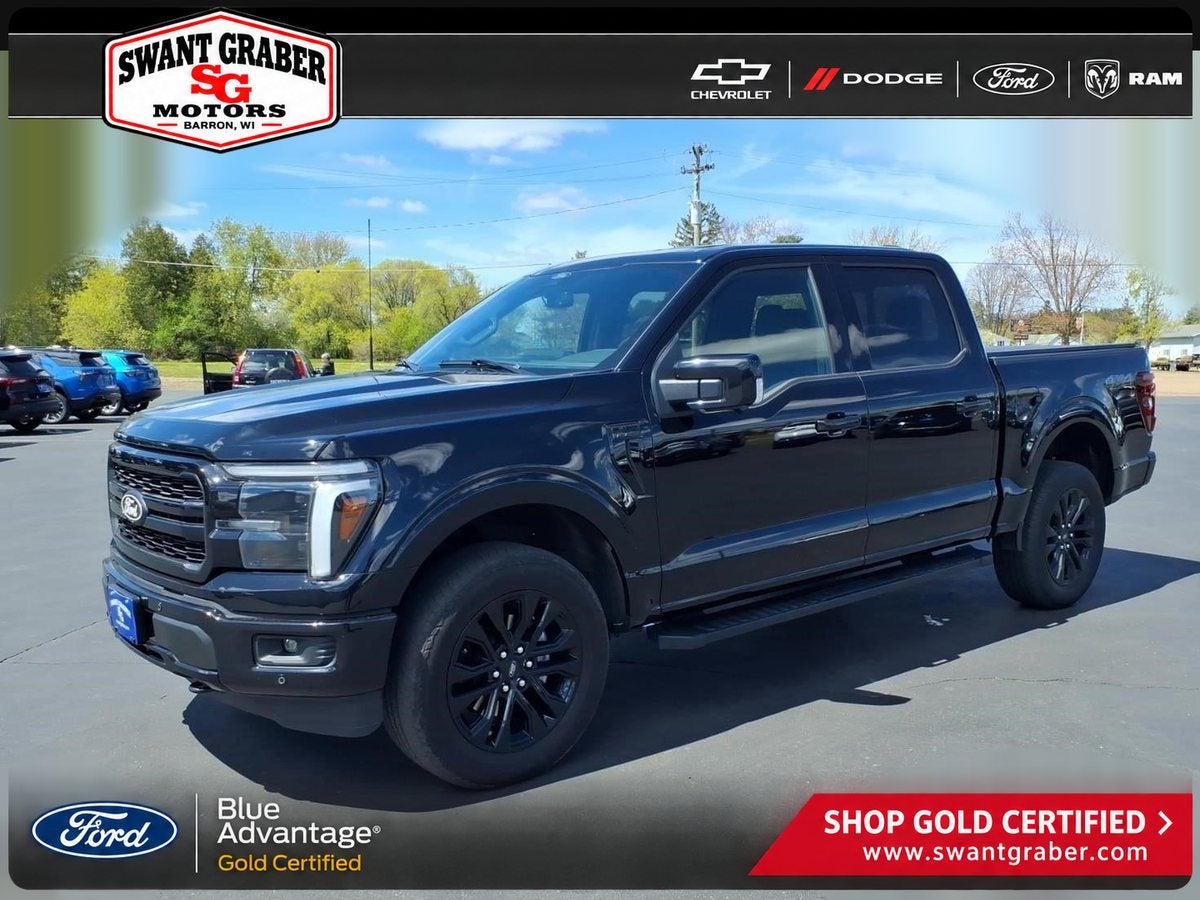2025 Ford F-150 LARIAT, stock 6464, at Swant Graber Ford in Barron