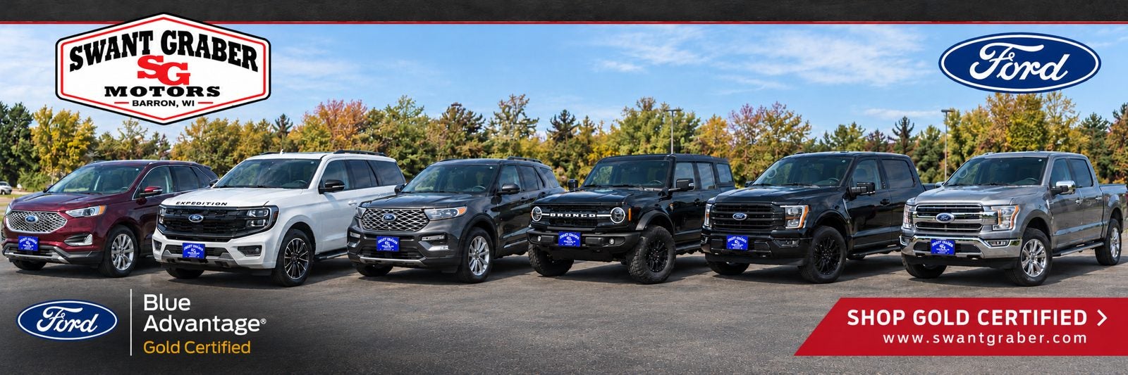 Ford Certified Pre-Owned Specials at Swant Graber Ford in Barron, Wisconsin